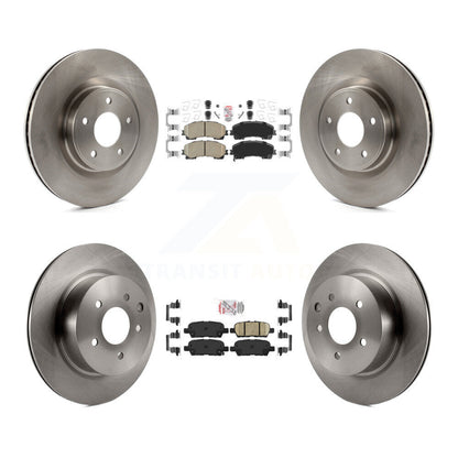 Kit de plaquettes en céramique et de disques de frein avant et arrière, pour INFINITI QX50 2016 – 2017