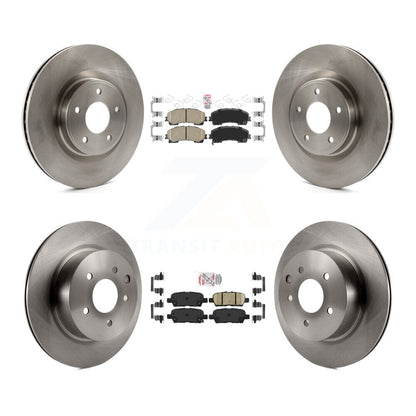 Kit de plaquettes en céramique et de disques de frein avant et arrière, pour INFINITI QX50 2016 – 2017
