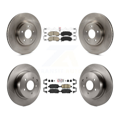 Kit de plaquettes en céramique et de disques de frein avant et arrière, pour INFINITI QX50 2016 – 2017