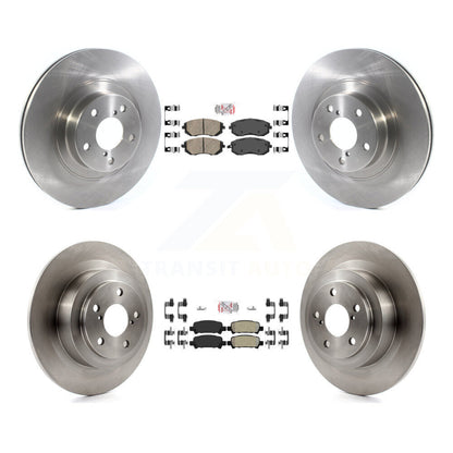 Kit de plaquettes semi-métalliques avant et arrière en céramique et disques de frein pour Subaru Baja