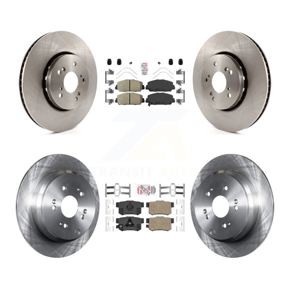 Kit de plaquettes en céramique et de rotors de frein à disque avant et arrière, pour Acura RDX 2013 – 2018