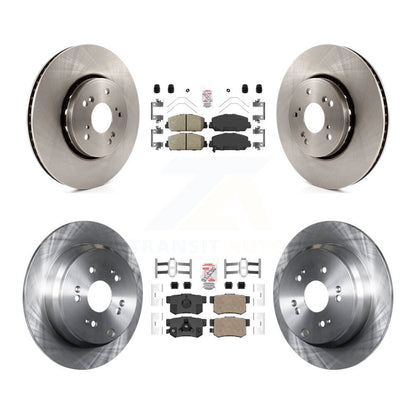 Kit de plaquettes en céramique et de rotors de frein à disque avant et arrière, pour Acura RDX 2013 – 2018