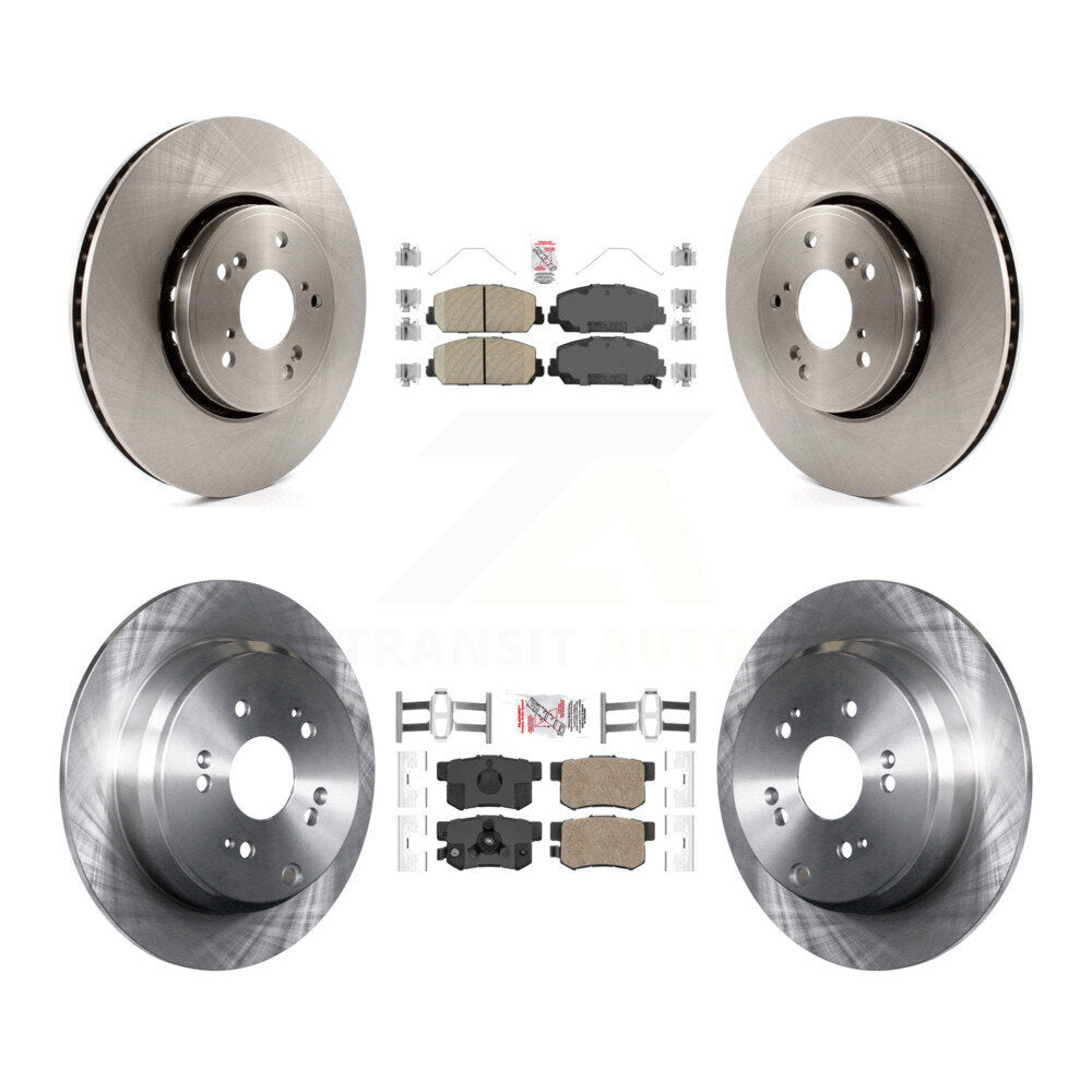 Kit de plaquettes en céramique et de rotors de frein à disque avant et arrière, pour Acura RDX 2013 – 2018