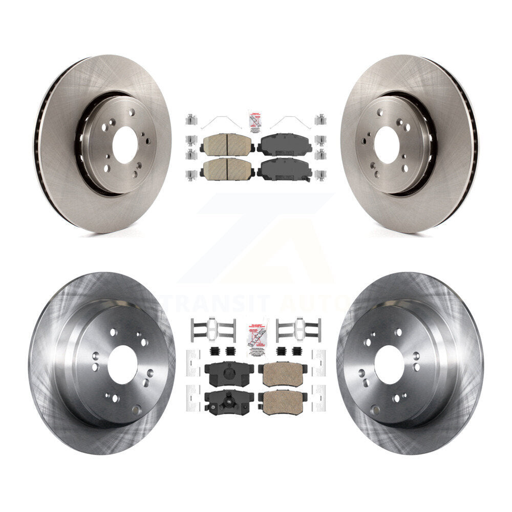 Kit de plaquettes en céramique et de rotors de frein à disque avant et arrière, pour Acura RDX 2013 – 2018