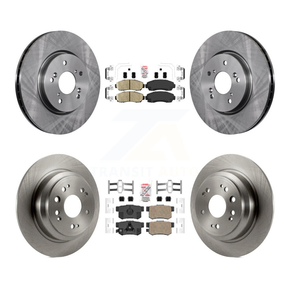 Kit de plaquettes en céramique et de disques de frein avant et arrière, pour Honda Accord Crosstour