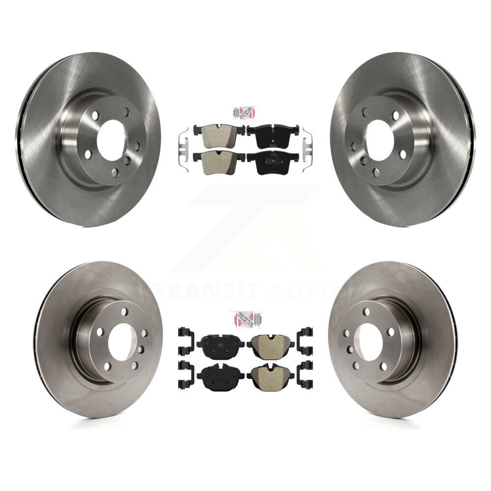Kit de plaquettes semi-métalliques avant et arrière et disques de frein, pour BMW X3 X4 K8A-10339
