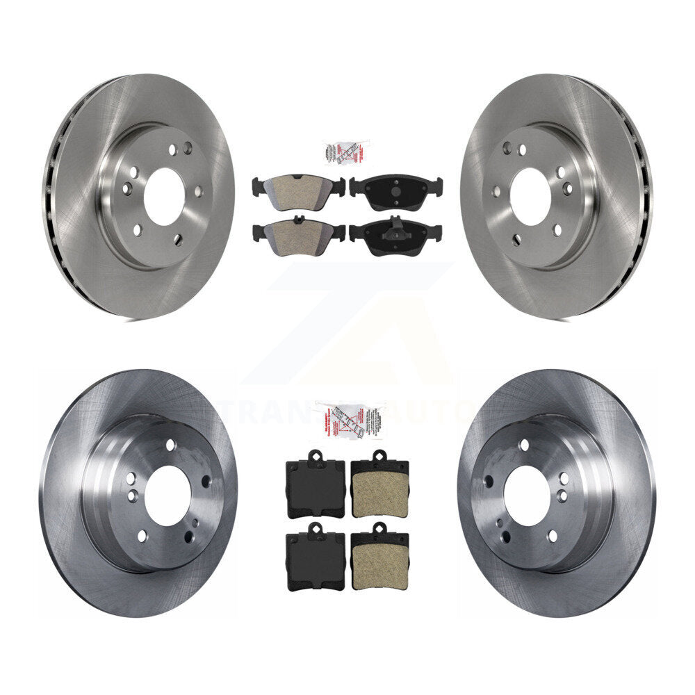 Kit de rotors de frein à disque à plaquettes semi-métalliques avant et arrière, pour Mercedes-Benz SLK230 C23