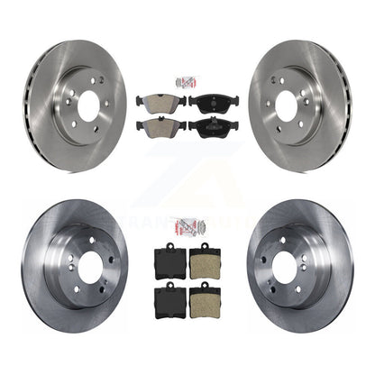 Kit de rotors de frein à disque à plaquettes semi-métalliques avant et arrière, pour Mercedes-Benz SLK230 C23