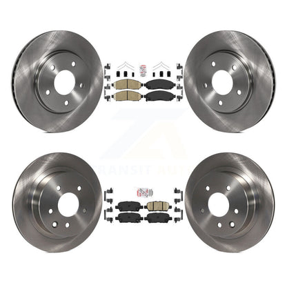 Kit de plaquettes en céramique et de disques de frein avant et arrière, pour Nissan LEAF K8A-103394