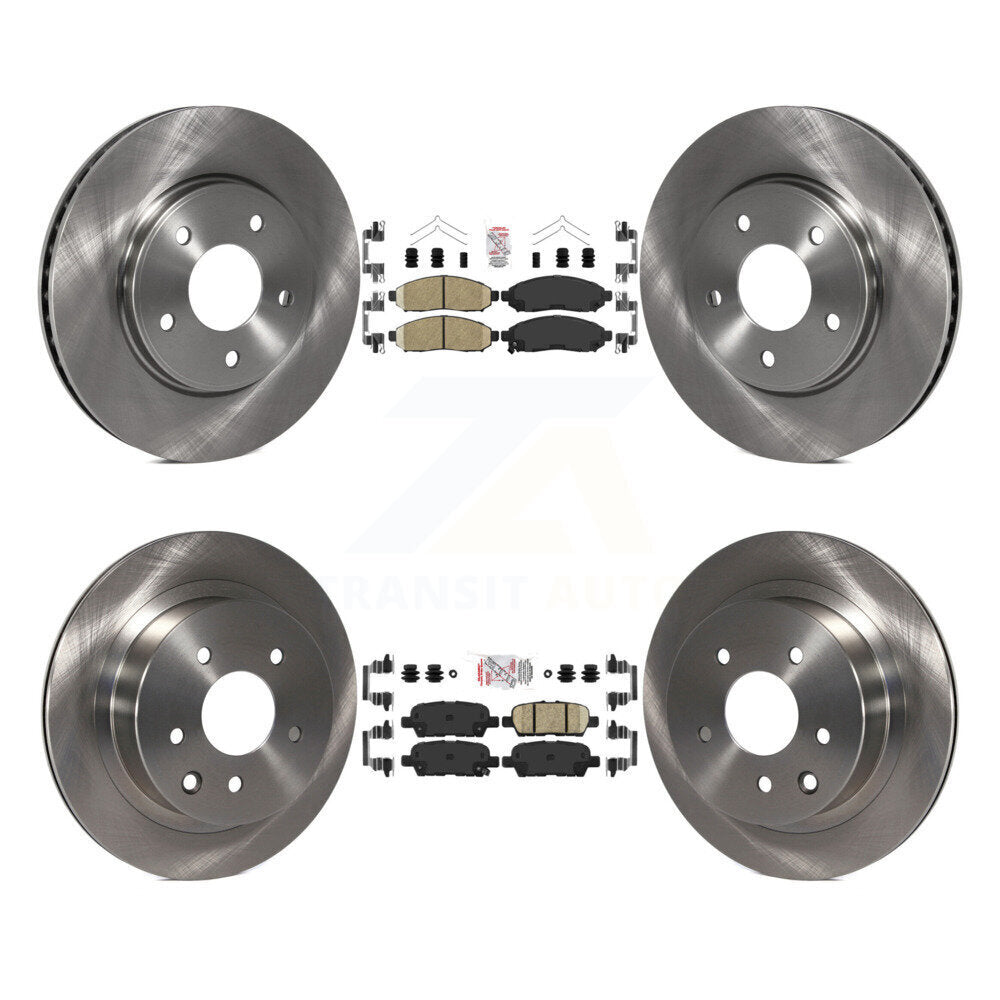 Kit de plaquettes en céramique et de disques de frein avant et arrière, pour Nissan LEAF K8A-103395