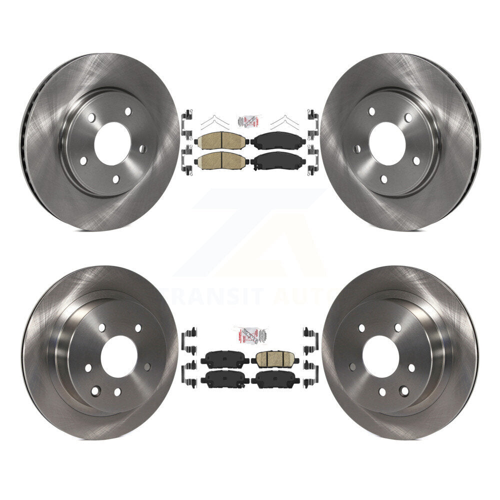 Kit de plaquettes en céramique et de disques de frein avant et arrière, pour Nissan LEAF K8A-103396