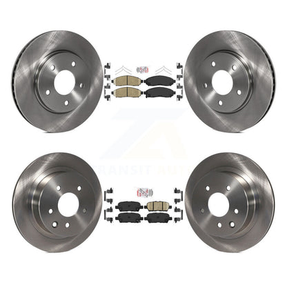 Kit de plaquettes en céramique et de disques de frein avant et arrière, pour Nissan LEAF K8A-103396