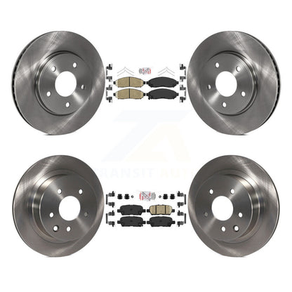 Kit de plaquettes en céramique et de disques de frein avant et arrière, pour Nissan LEAF K8A-103397