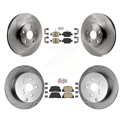 Kit de plaquettes en céramique et de rotors de frein à disque avant et arrière, pour Scion tC 2005 – 2010