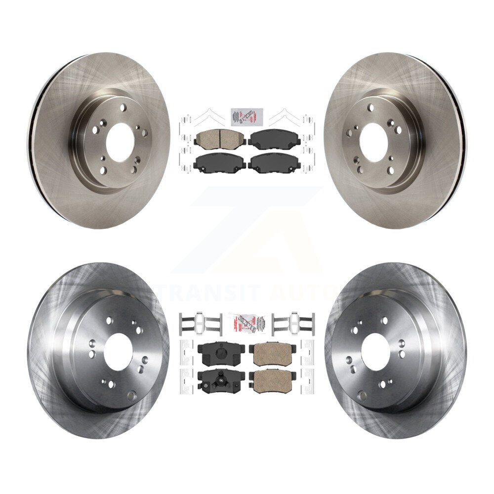 Kit de plaquettes en céramique et de rotors de frein à disque avant et arrière, pour Honda CR-V 2005 – 2006