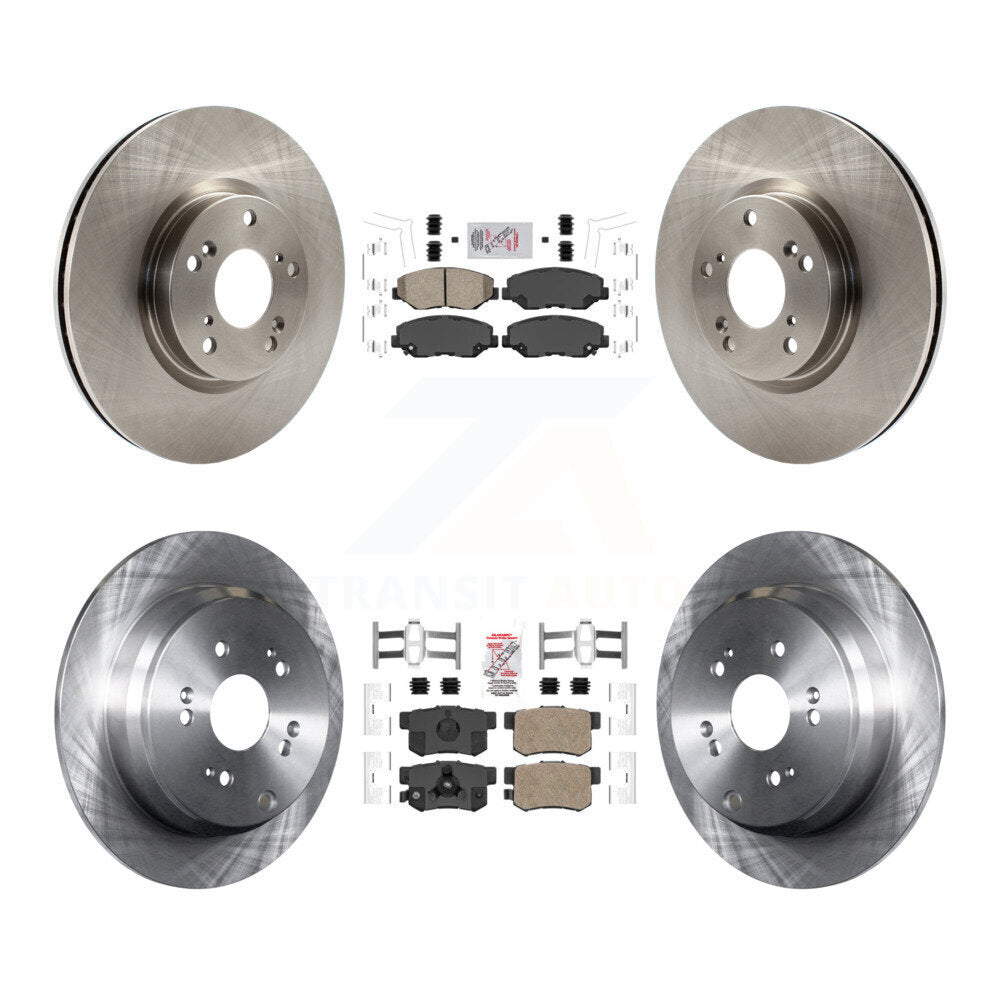 Kit de plaquettes en céramique et de rotors de frein à disque avant et arrière, pour Honda CR-V 2005 – 2006