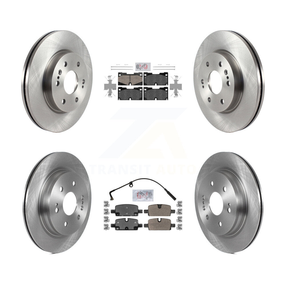 Kit de Rotor de frein à plaquettes semi-métalliques avant et arrière en céramique, pour GMC Chevrolet Silverad