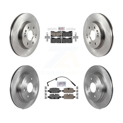 Kit de Rotor de frein à plaquettes semi-métalliques avant et arrière en céramique, pour GMC Chevrolet Silverad