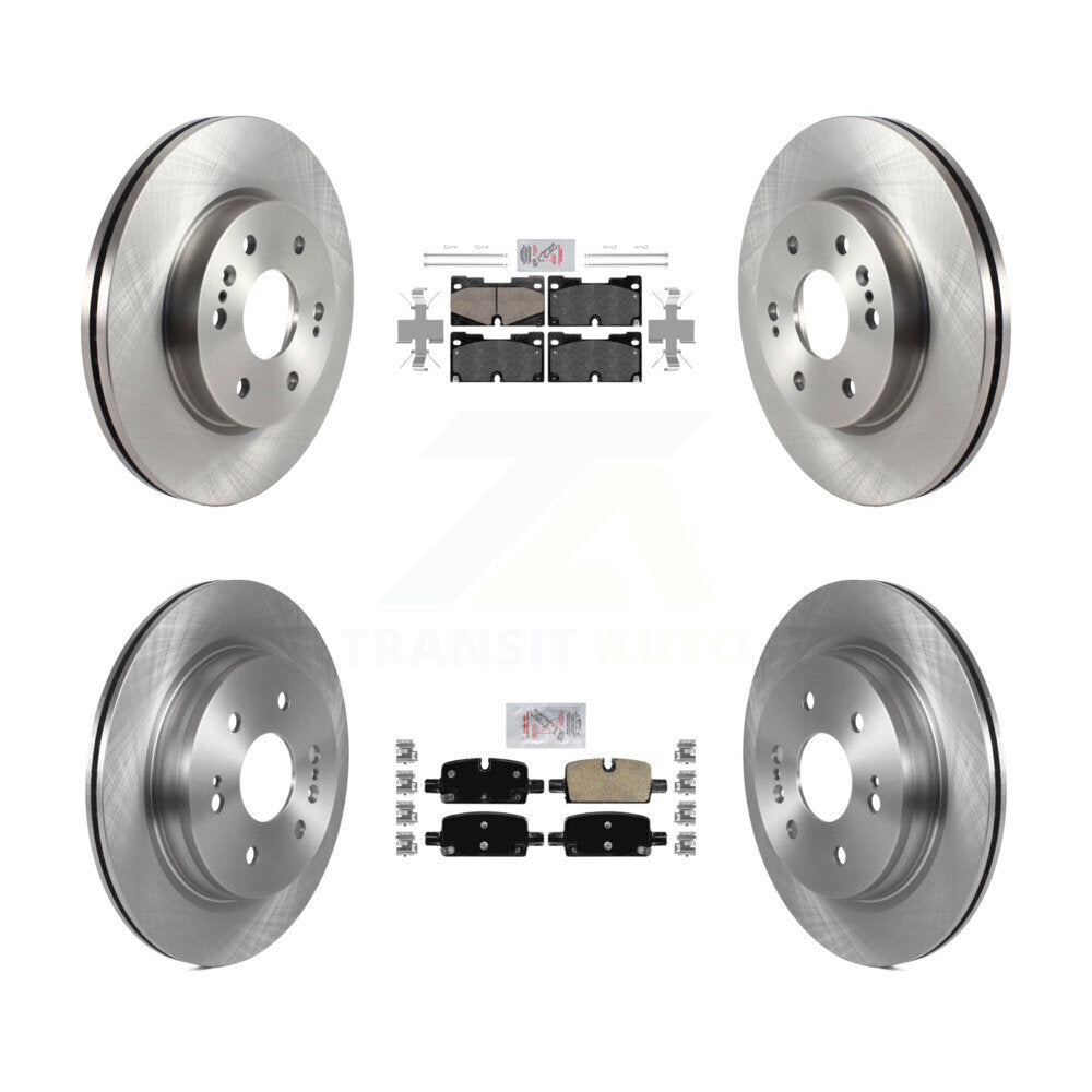 Kit de plaquettes en céramique et Rotor de frein avant et arrière, pour GMC Chevrolet Silverado 1500 Sierr