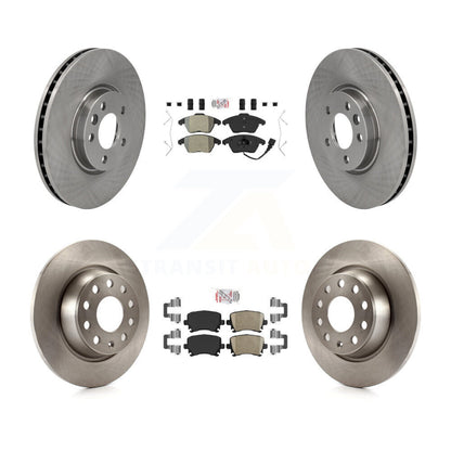 Kit de plaquettes en céramique et de disques de frein à disque, semi-métalliques avant et arrière, pour Volkswagen C