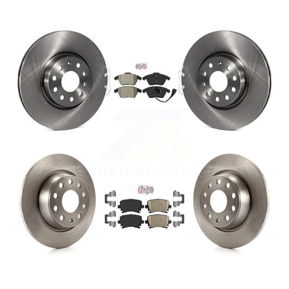 Kit de rotors de frein à plaquettes en céramique, semi-métalliques, avant et arrière, pour Volkswagen CC GTI Aud