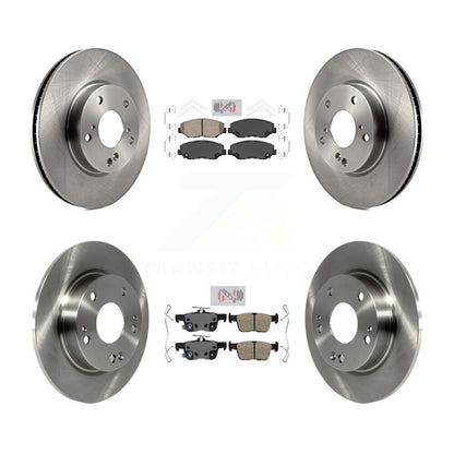 Kit de plaquettes en céramique et de disques de frein avant et arrière, pour Honda Civic K8A-103432