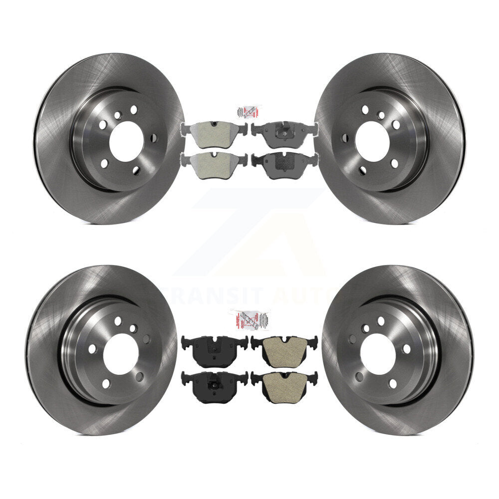 Kit de plaquettes semi-métalliques avant et arrière et disques de frein pour BMW X3 2004 – 2010