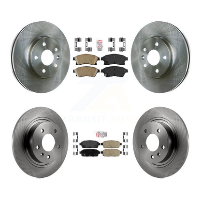 Kit de plaquettes en céramique et de rotors de frein à disque avant et arrière, pour Chevrolet Cruze K8A-10344