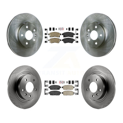 Kit de plaquettes en céramique et de rotors de frein à disque avant et arrière, pour Chevrolet Cruze K8A-10344