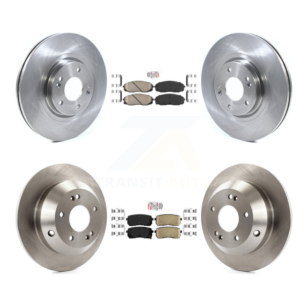 Kit de plaquettes en céramique et de rotors de frein à disque avant et arrière, pour Kia Sedona 2015 – 2021