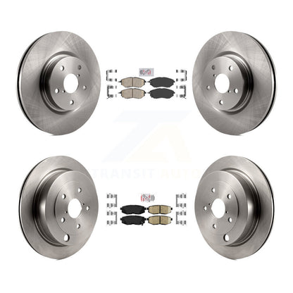 Kit de plaquettes en céramique et de rotors de frein à disque avant et arrière, pour Subaru Tribeca B9