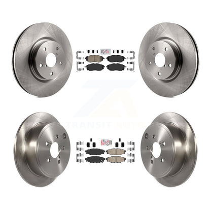 Kit de plaquettes en céramique et de rotors de frein à disque avant et arrière, pour Subaru WRX K8A-103458