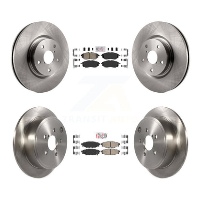 Kit de plaquettes en céramique et de rotors de frein à disque avant et arrière, pour Subaru WRX K8A-103459