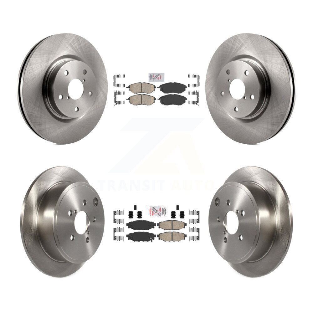 Kit de plaquettes en céramique et de rotors de frein à disque avant et arrière, pour Subaru WRX K8A-103460