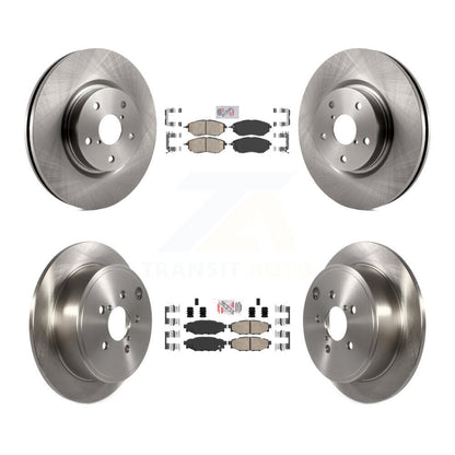 Kit de plaquettes en céramique et de rotors de frein à disque avant et arrière, pour Subaru WRX K8A-103460