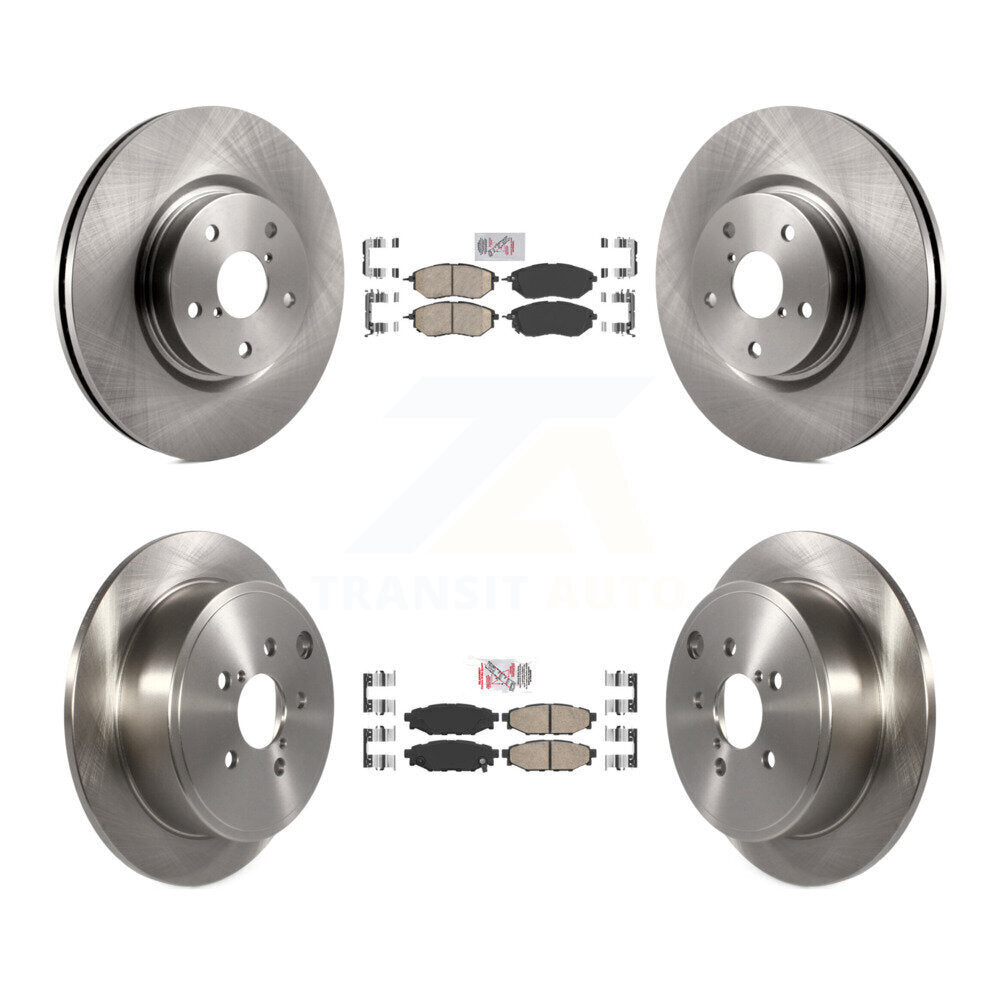 Kit de plaquettes en céramique et de rotors de frein à disque avant et arrière, pour Subaru WRX K8A-103461