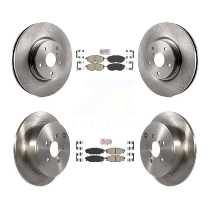 Kit de plaquettes en céramique et de rotors de frein à disque avant et arrière, pour Subaru WRX K8A-103461