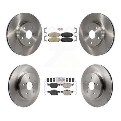 Kit de plaquettes en céramique et de rotor de frein à disque avant et arrière, pour Subaru Legacy 2016 2.5 – 2019