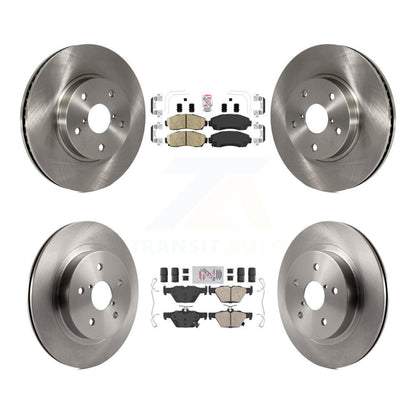 Kit de plaquettes en céramique et de rotor de frein à disque avant et arrière, pour Subaru Legacy 2016 2.5 – 2019
