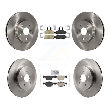 Kit de plaquettes en céramique et de rotor de frein à disque avant et arrière, pour Subaru Legacy 2016 2.5 – 2019