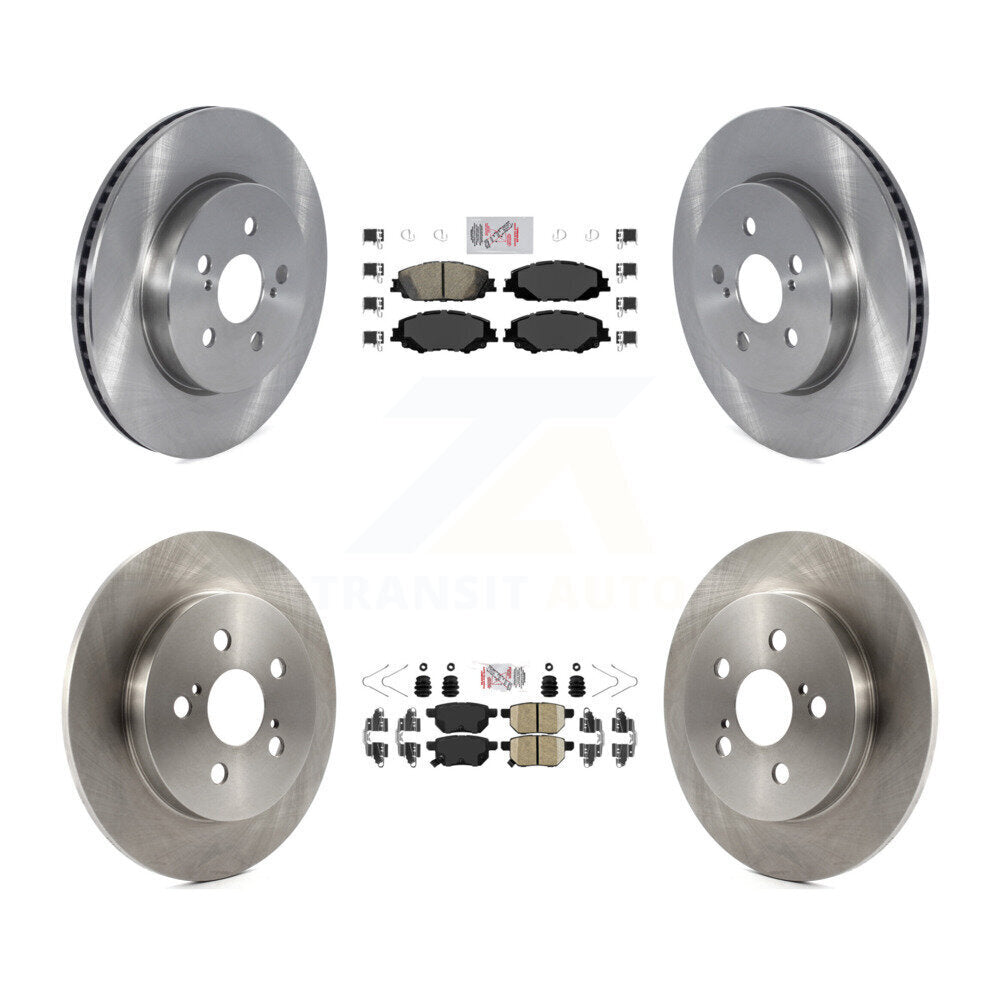 Kit de rotors de frein à plaquettes en céramique avant et arrière, pour Toyota Corolla Prius Prim 2020 – 2022