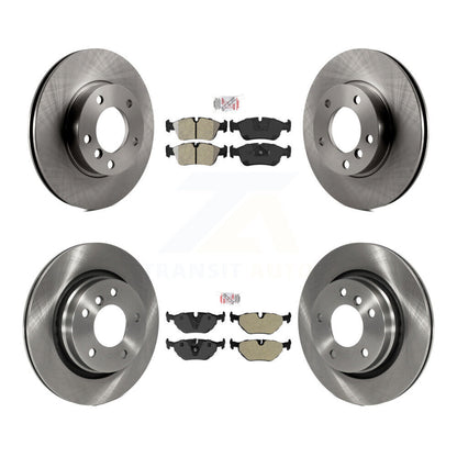 Kit de plaquettes semi-métalliques avant et arrière et disques de frein pour BMW 328i 328is