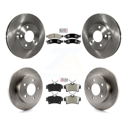 Kit de Rotor de frein à disque à plaquettes semi-métalliques avant et arrière, pour Ford Mustang gauche ou droite