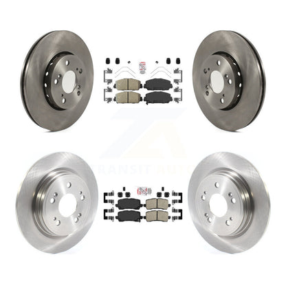 Kit de plaquettes en céramique et de rotors de frein à disque avant et arrière, pour Acura RLX K8A-103496