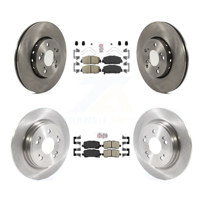 Kit de plaquettes en céramique et de rotors de frein à disque avant et arrière, pour Acura RLX K8A-103497