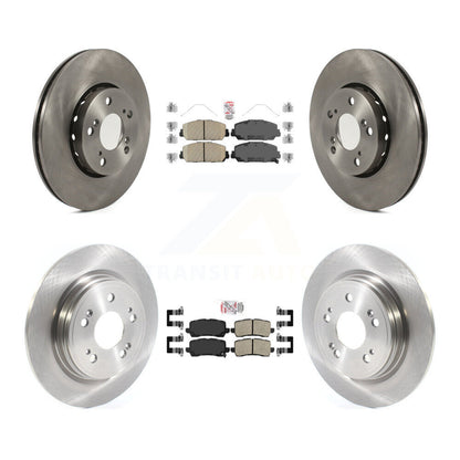 Kit de plaquettes en céramique et de rotors de frein à disque avant et arrière, pour Acura RLX K8A-103499