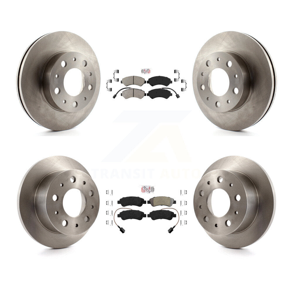 Kit de plaquettes et rotors de frein semi-métalliques avant et arrière, pour Ram ProMaster 2500 3500 150