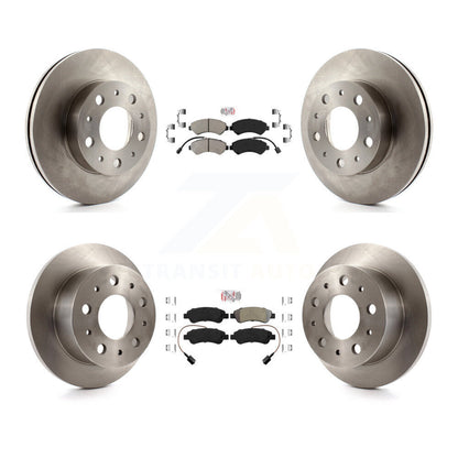 Kit de plaquettes et rotors de frein semi-métalliques avant et arrière, pour Ram ProMaster 2500 3500 150