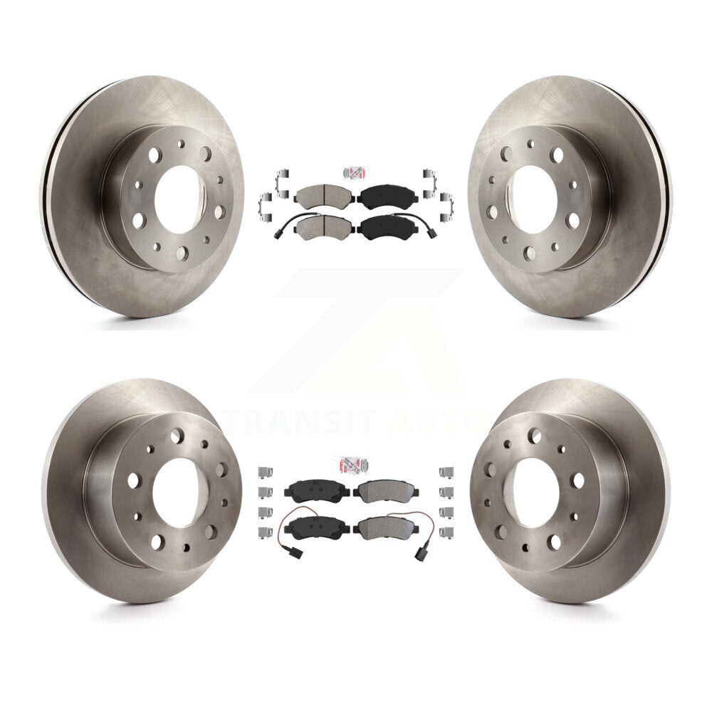 Kit de plaquettes et rotors de frein semi-métalliques avant et arrière, pour Ram ProMaster 2500 3500 150