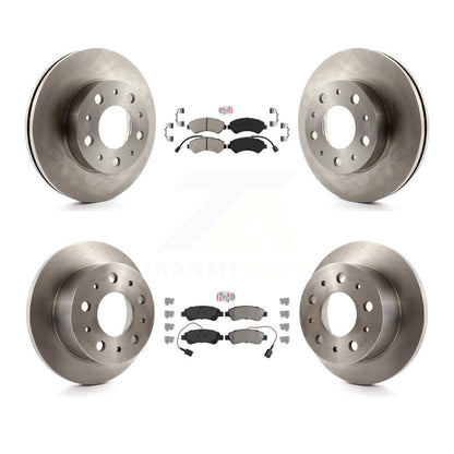 Kit de plaquettes et rotors de frein semi-métalliques avant et arrière, pour Ram ProMaster 2500 3500 150